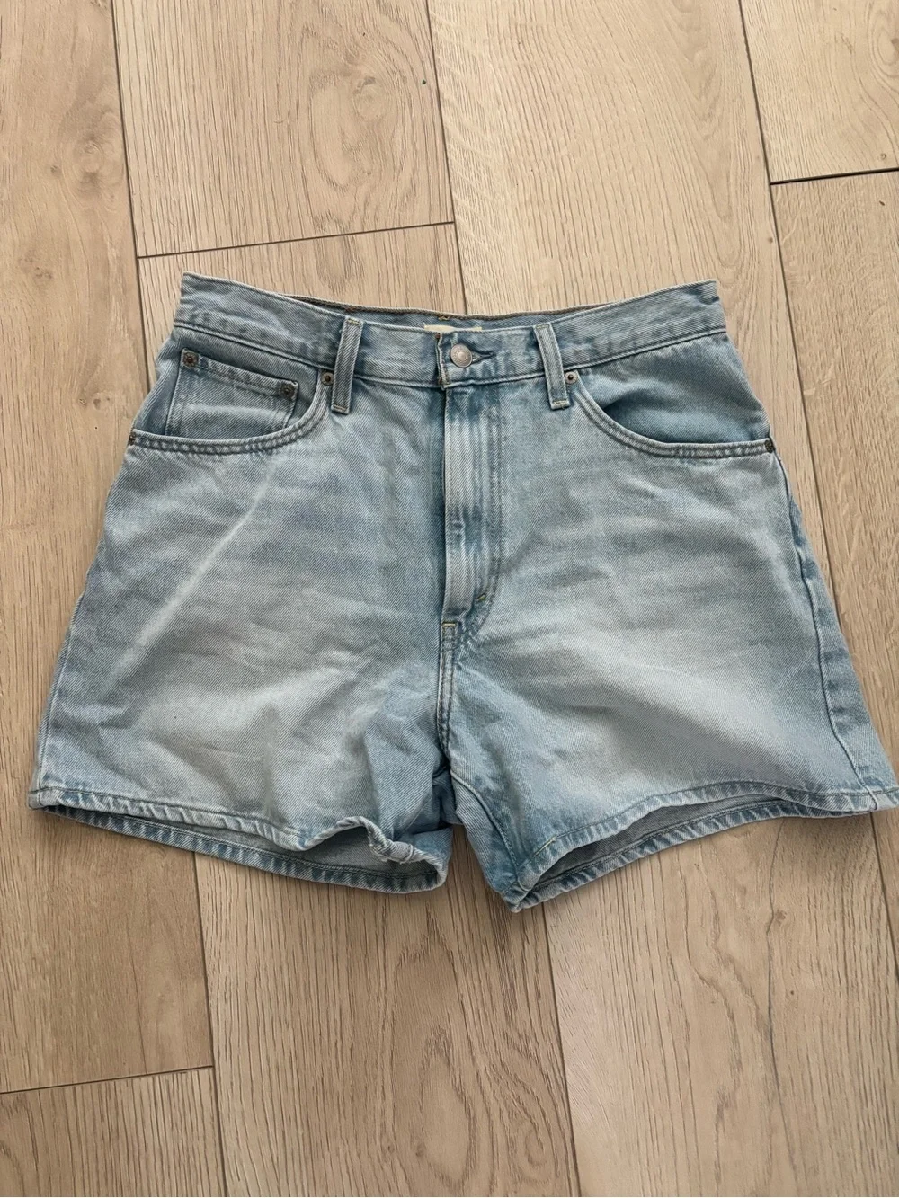 Levi's Light Blue Denim Women's Shorts